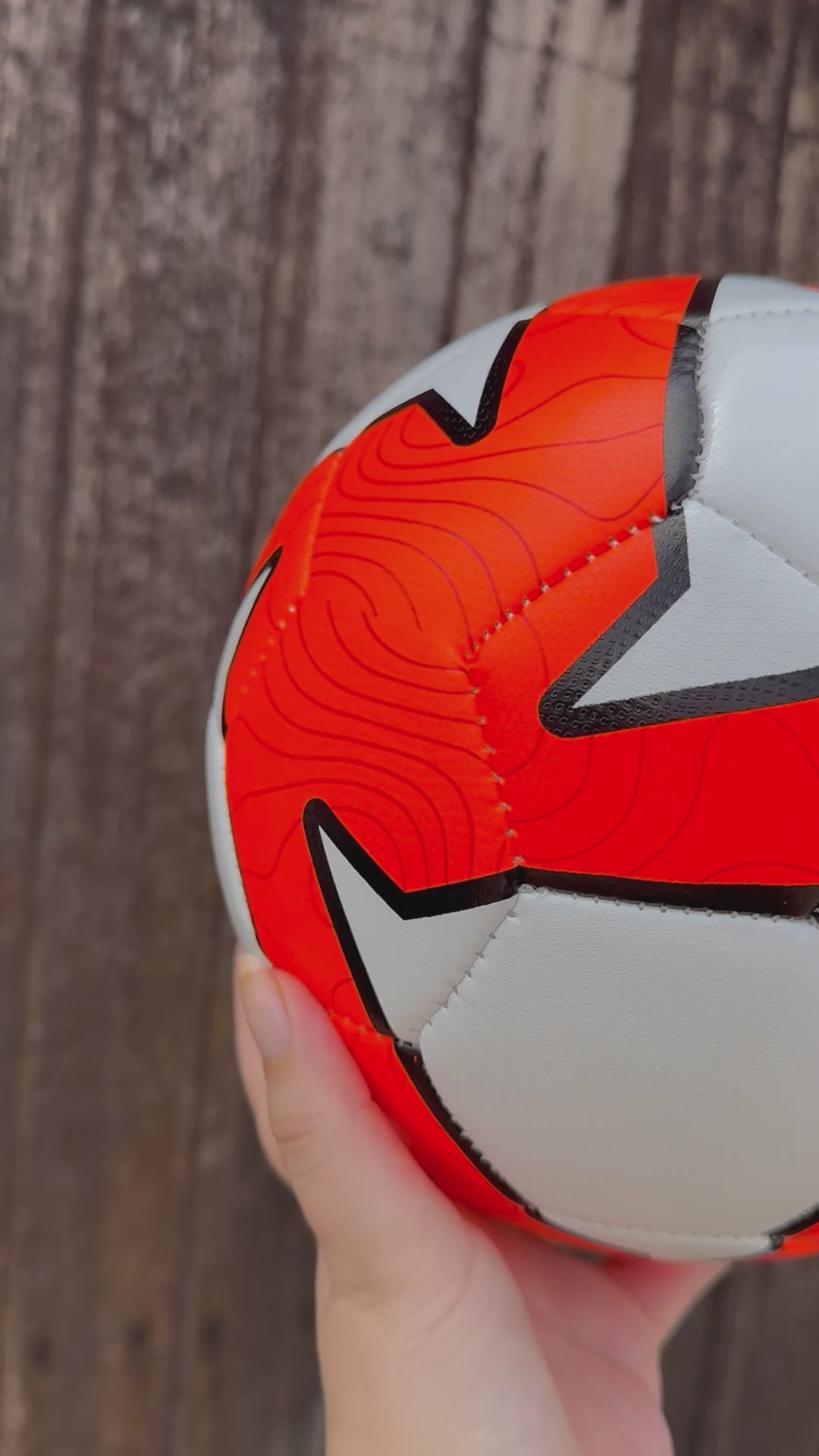 Personalised Deploy Orange Soccer Ball (Size 3, 4, 5)