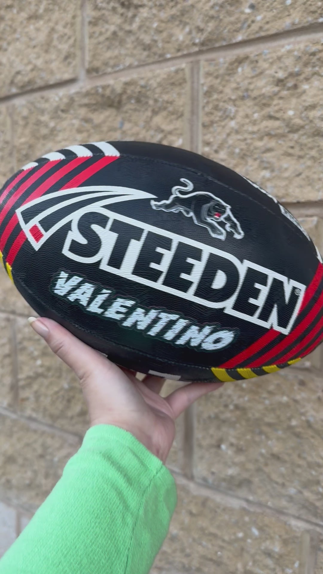 Personalised Penrith Panthers Official NRL Ball (Size 5)