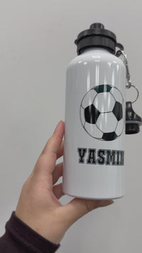 Load and play video in Gallery viewer, Personalised Soccer Drink Bottles
