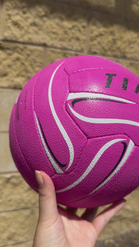 Load and play video in Gallery viewer, Personalised Mi-Ball Envision Pink Netball (SIZE 4, 5)
