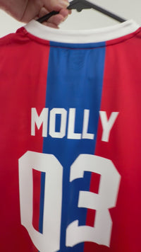 Load and play video in Gallery viewer, Personalised Newcastle Knights NRL Jersey
