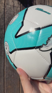 Load and play video in Gallery viewer, Personalised Deploy Blue Soccer Ball (SIZE 3, 4, 5)
