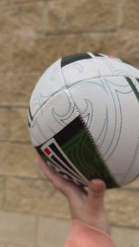 Load and play video in Gallery viewer, Personalised 2025 Maori All Stars Official NRL Ball (Size 5)
