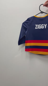 Load and play video in Gallery viewer, Personalised Adelaide Crows AFL Toddler Guernsey
