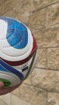 Load and play video in Gallery viewer, Personalised Adidas FIFA World Cup 2026 Trionda Pro Soccer Ball (Size 5)
