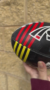 Load and play video in Gallery viewer, Personalised Penrith Panthers Official NRL Ball (11inch mini ball)

