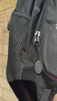 Load and play video in Gallery viewer, Personalised Sydney Swans Official AFL Backpack

