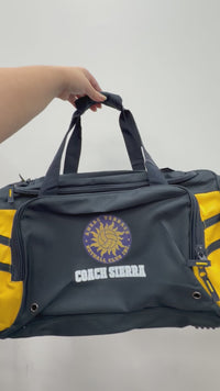 Load and play video in Gallery viewer, Personalised Sports Duffle Bags
