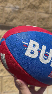 Load and play video in Gallery viewer, Personalised AFL Official Western Bulldogs Club Football (Size 5)
