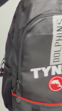 Load and play video in Gallery viewer, Personalised Dolphins Official NRL Backpack
