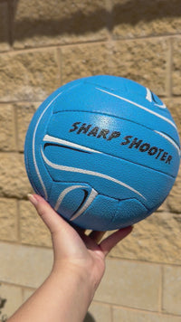 Load and play video in Gallery viewer, Personalised Mi-Ball Envision Blue Netball (SIZE 5)
