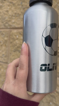 Load and play video in Gallery viewer, Personalised Soccer Drink Bottles
