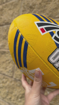 Load and play video in Gallery viewer, Personalised Parramatta Eels Official NRL Ball (Size 5)
