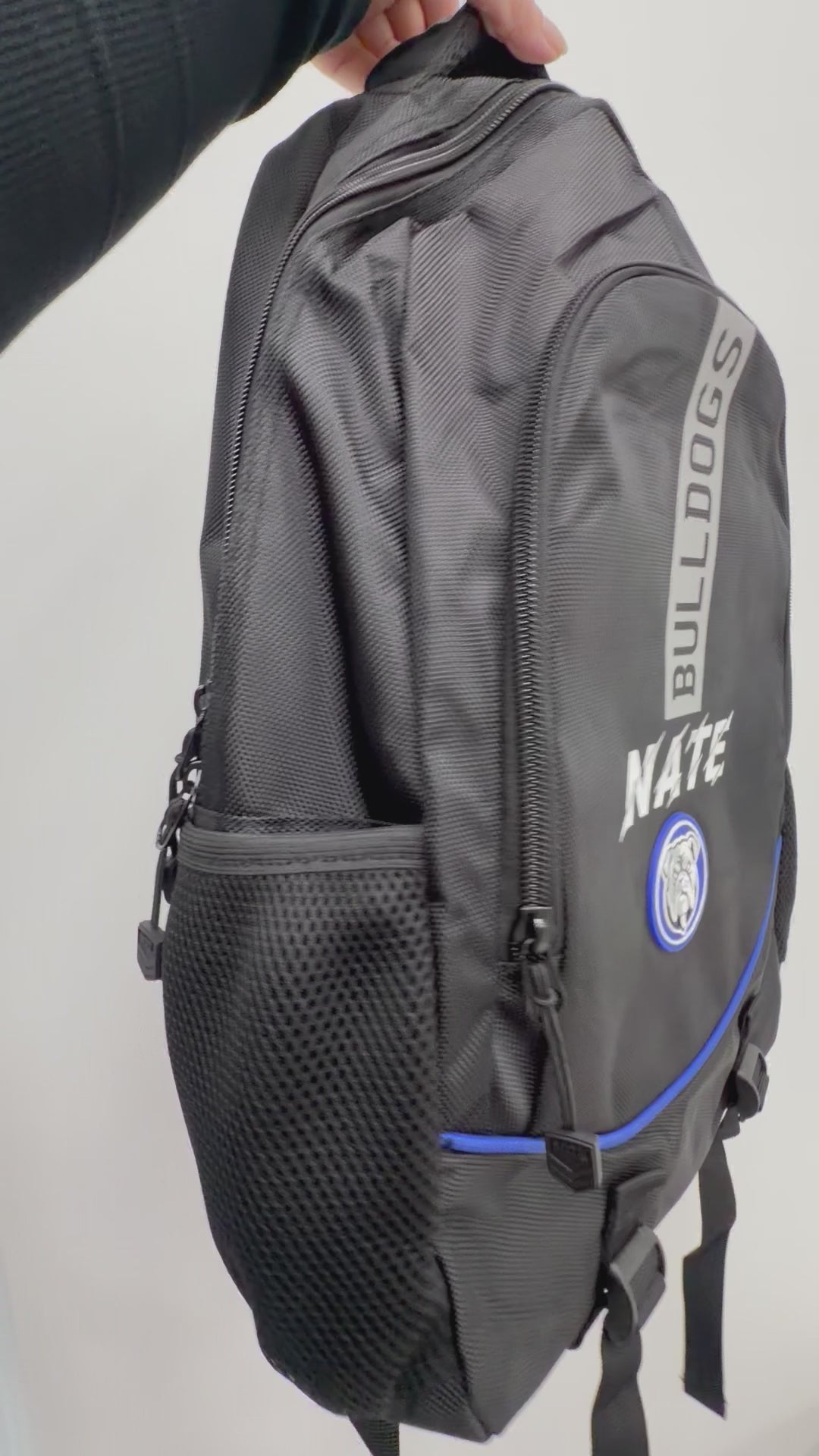 Personalised Canterbury Bulldogs Official NRL Backpack
