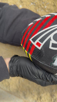 Load and play video in Gallery viewer, Personalised Penrith Panthers Official NRL Ball (11inch mini ball)
