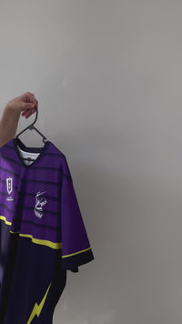 Load and play video in Gallery viewer, Personalised Melbourne Storm NRL Jersey
