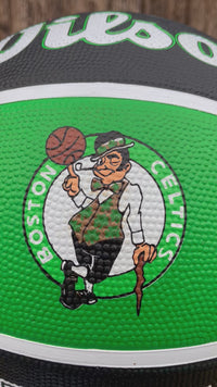 Load and play video in Gallery viewer, Personalised NBA Official Boston Celtics Team Basketball (Size 7)
