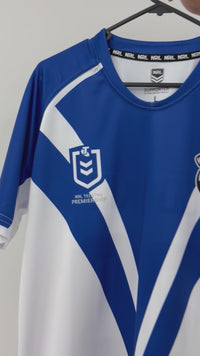 Load and play video in Gallery viewer, Personalised Canterbury Bulldogs NRL Jersey 2026
