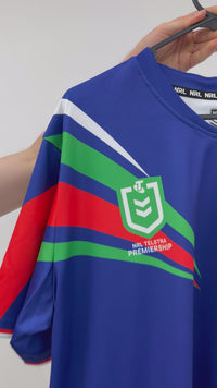 Load and play video in Gallery viewer, Personalised New Zealand Warriors NRL Jersey
