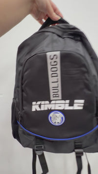 Load and play video in Gallery viewer, Personalised Canterbury Bulldogs Official NRL Backpack
