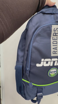 Load and play video in Gallery viewer, Personalised Official Canberra Raiders Player Pack

