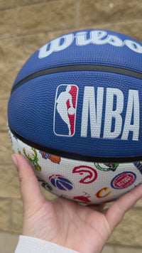 Load and play video in Gallery viewer, Personalised NBA Official All Team Basketball (Size 5, 6, 7)
