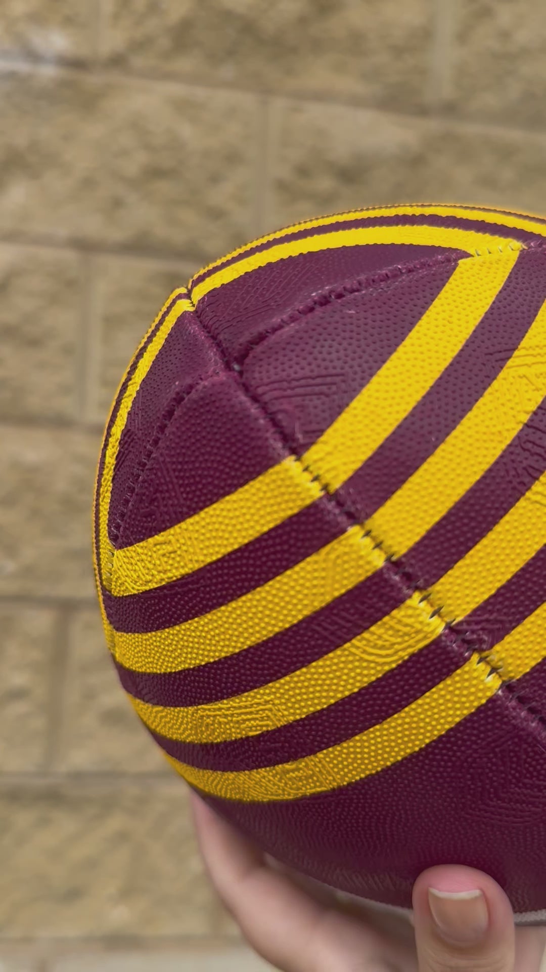 Personalised Brisbane Broncos Official NRL Ball (Size 5)