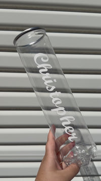 Load and play video in Gallery viewer, Personalised Tennis Balls with Custom Canister (4 Pack)
