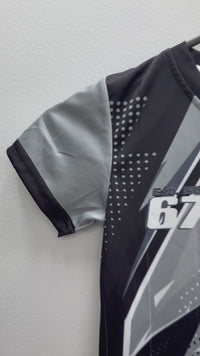Load and play video in Gallery viewer, Personalised Penrith Panthers NRL Toddler Shirt
