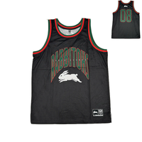 Load image into Gallery viewer, Personalised NRL South Sydney Rabbitohs Basketball Singlet
