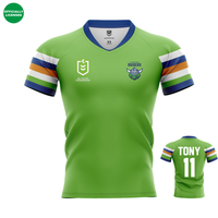Load image into Gallery viewer, Personalised Canberra Raiders NRL Jersey

