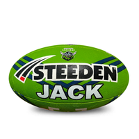 Load image into Gallery viewer, Personalised Canberra Raiders Official NRL Ball (11inch mini ball)
