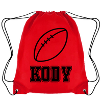 Load image into Gallery viewer, Personalised AFL Drawstring Bag
