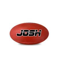 Load image into Gallery viewer, Personalised Sherrin AFL Red Mini Football (Mini Size)
