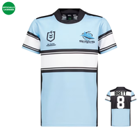 Load image into Gallery viewer, Personalised Cronulla Sharks NRL Jersey
