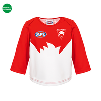 Load image into Gallery viewer, Personalised Sydney Swans AFL Toddler Guernsey
