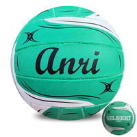 Load image into Gallery viewer, Personalised Gilbert Exo Teal Netball (SIZE 5)
