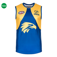 Load image into Gallery viewer, Personalised West Coast Eagles AFL Guernsey
