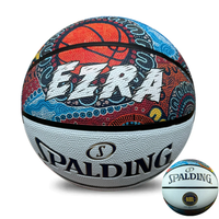 Load image into Gallery viewer, Personalised Spalding NBL White Indigenous Basketball (Size 7)
