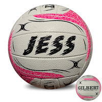 Load image into Gallery viewer, Personalised Gilbert 2026 White Spectra Netball (SIZE 4, 5)
