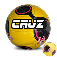 Load image into Gallery viewer, Personalised Yellow/Black Umbro Swerve Soccer Ball (SIZE 5)
