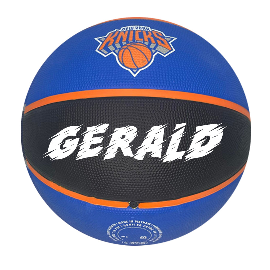 Personalised NBA Official New York Knicks Team Basketball (Size 7)