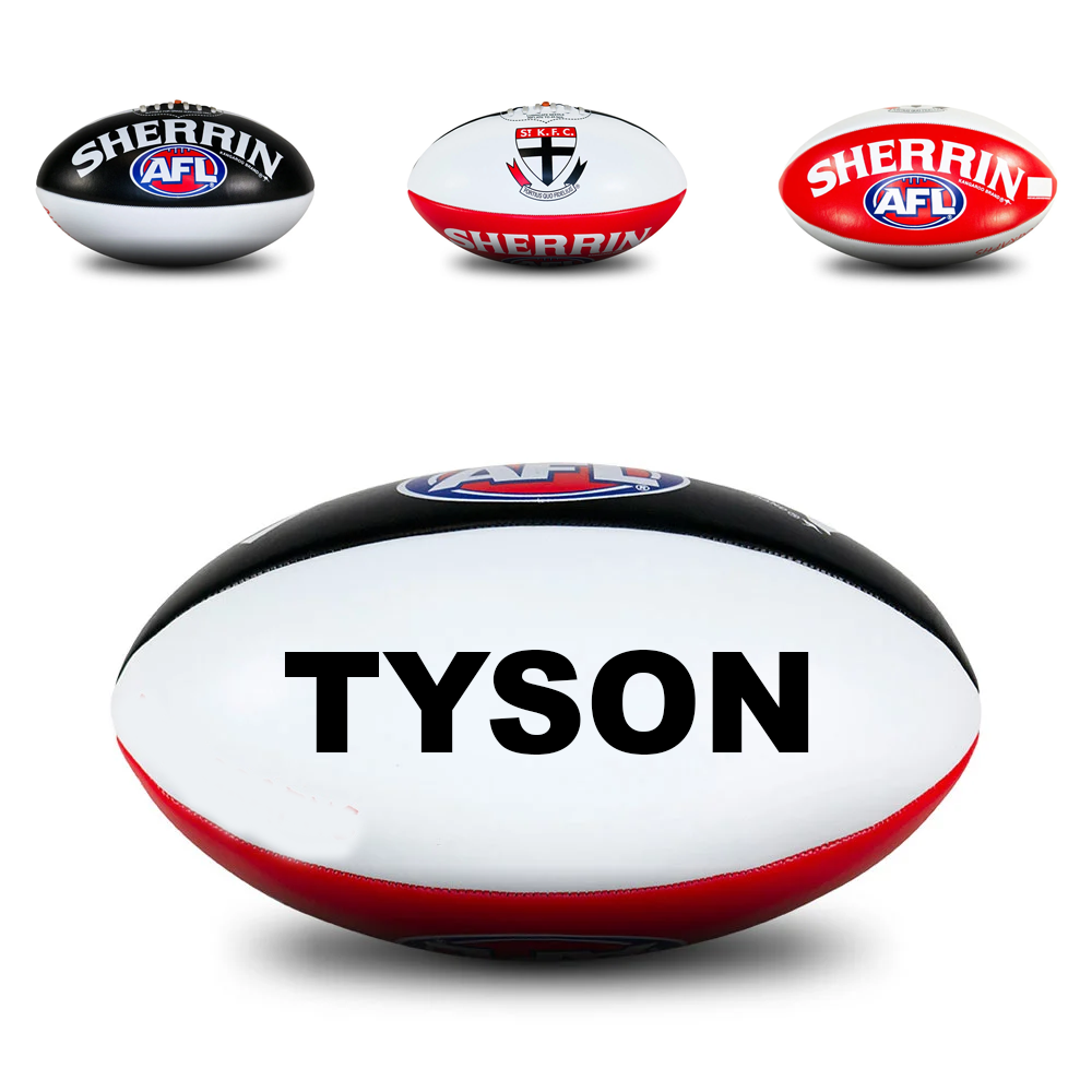 Personalised AFL Official St Kilda display football (size 3)