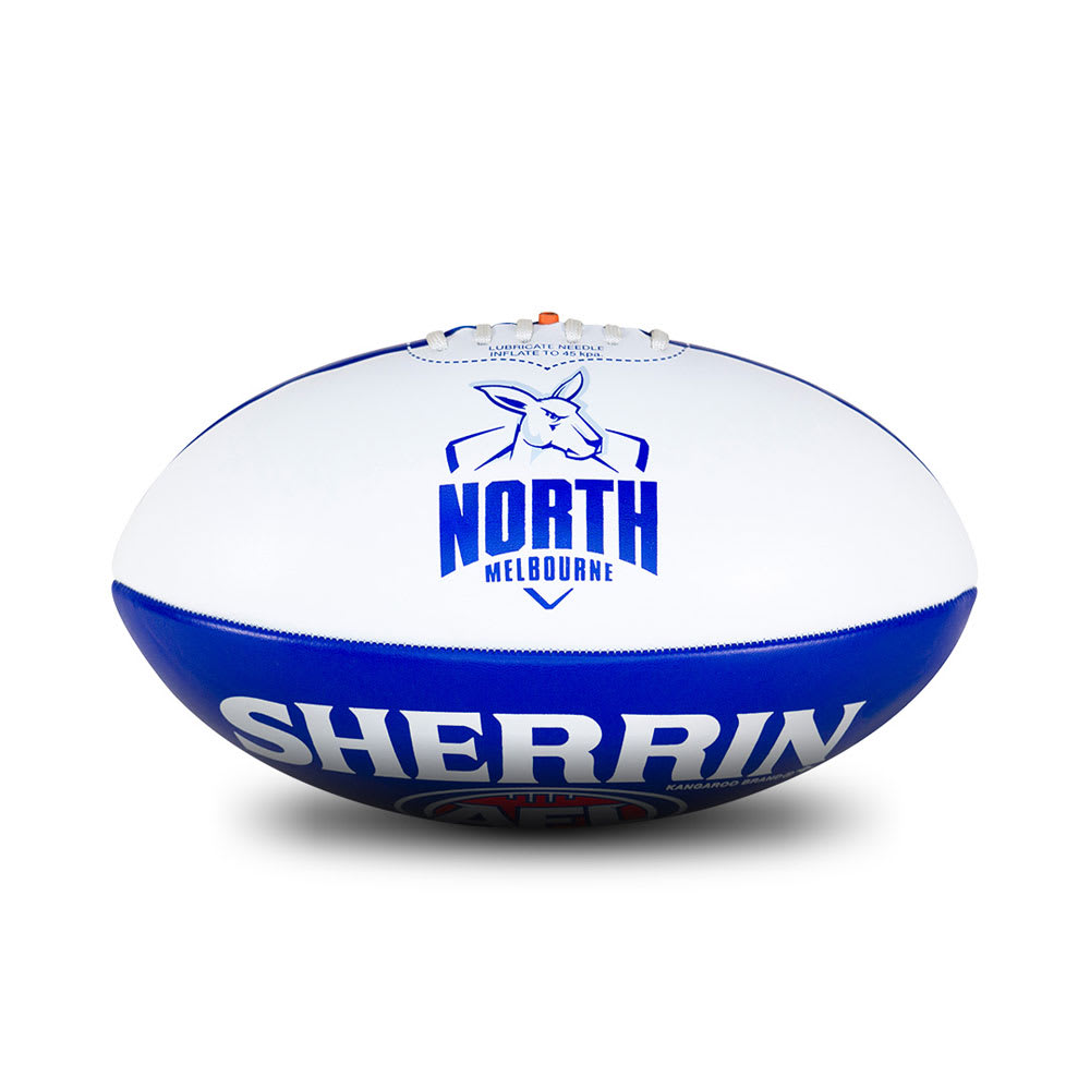 Personalised AFL Official North Melbourne display football (size 3)