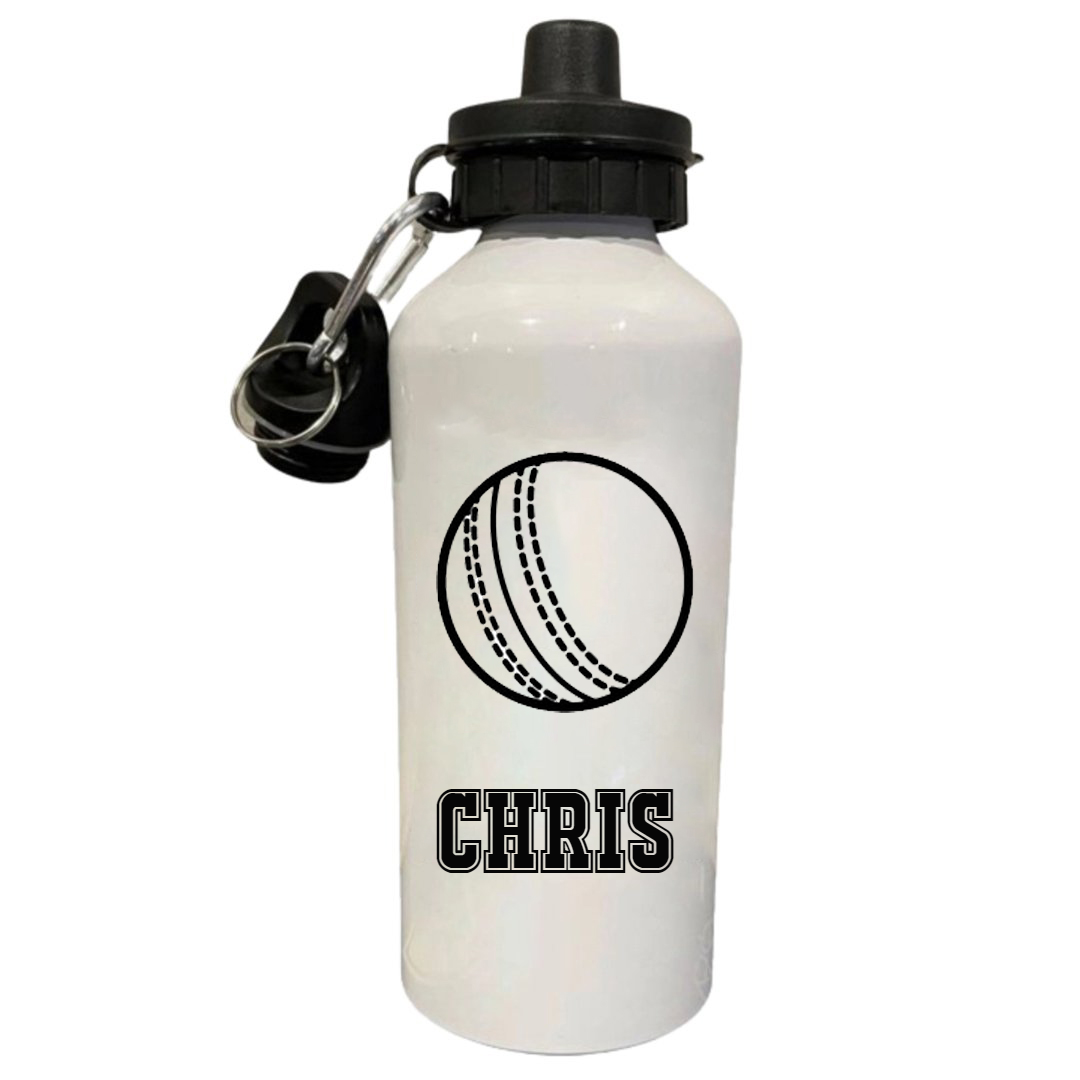 Personalised Cricket Drink Bottles